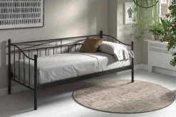 Bed Mabel Zwart 90x200cm