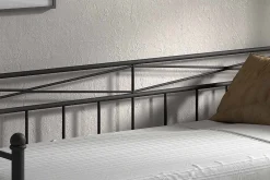 Bed Mabel Zwart 90x200cm