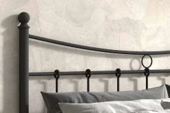 Bed Molly Zwart 140x200cm