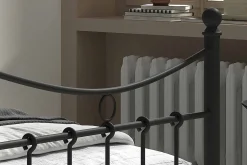 Bed Molly Zwart 90x200cm