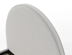 Bed Victoria Bouclé Grijs 90×200 cm