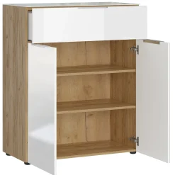 Bergkast Sirmione Wit Eiken