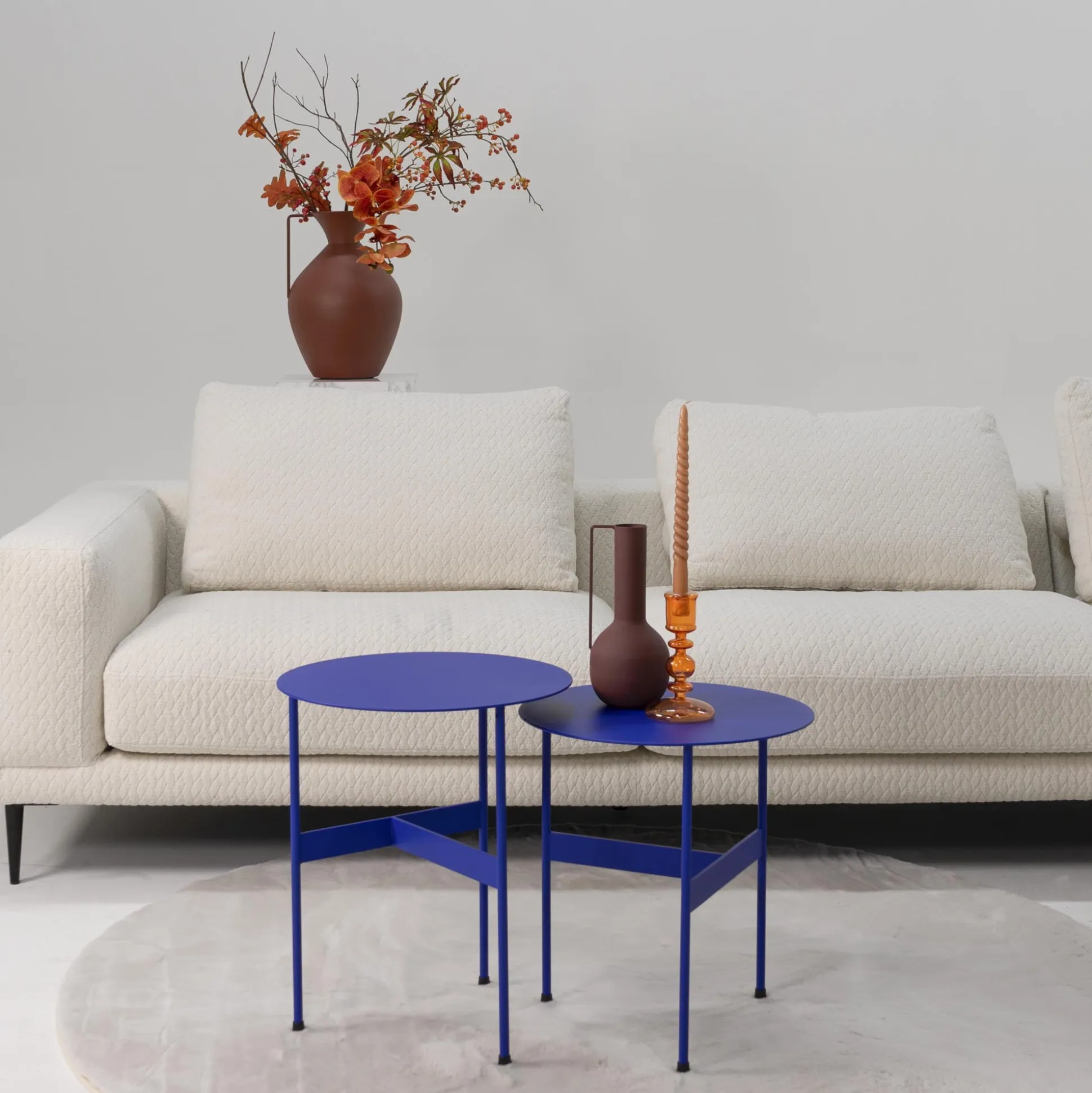 Bijzettafel Cyrano Blauw 45 cm