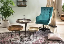 Bijzettafel Kasai Mango 50×50 cm