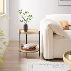 Bijzettafel Kyoto Eiken 44 cm