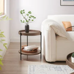 Bijzettafel Kyoto Walnoot 44 cm