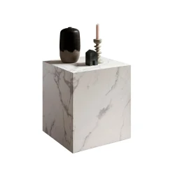 Bijzettafel Lauren Wit