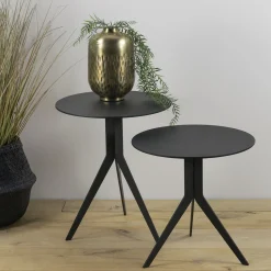 Bijzettafel Sunny Zwart 45 cm