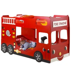 Brandweerwagen stapelbed Maarten-G