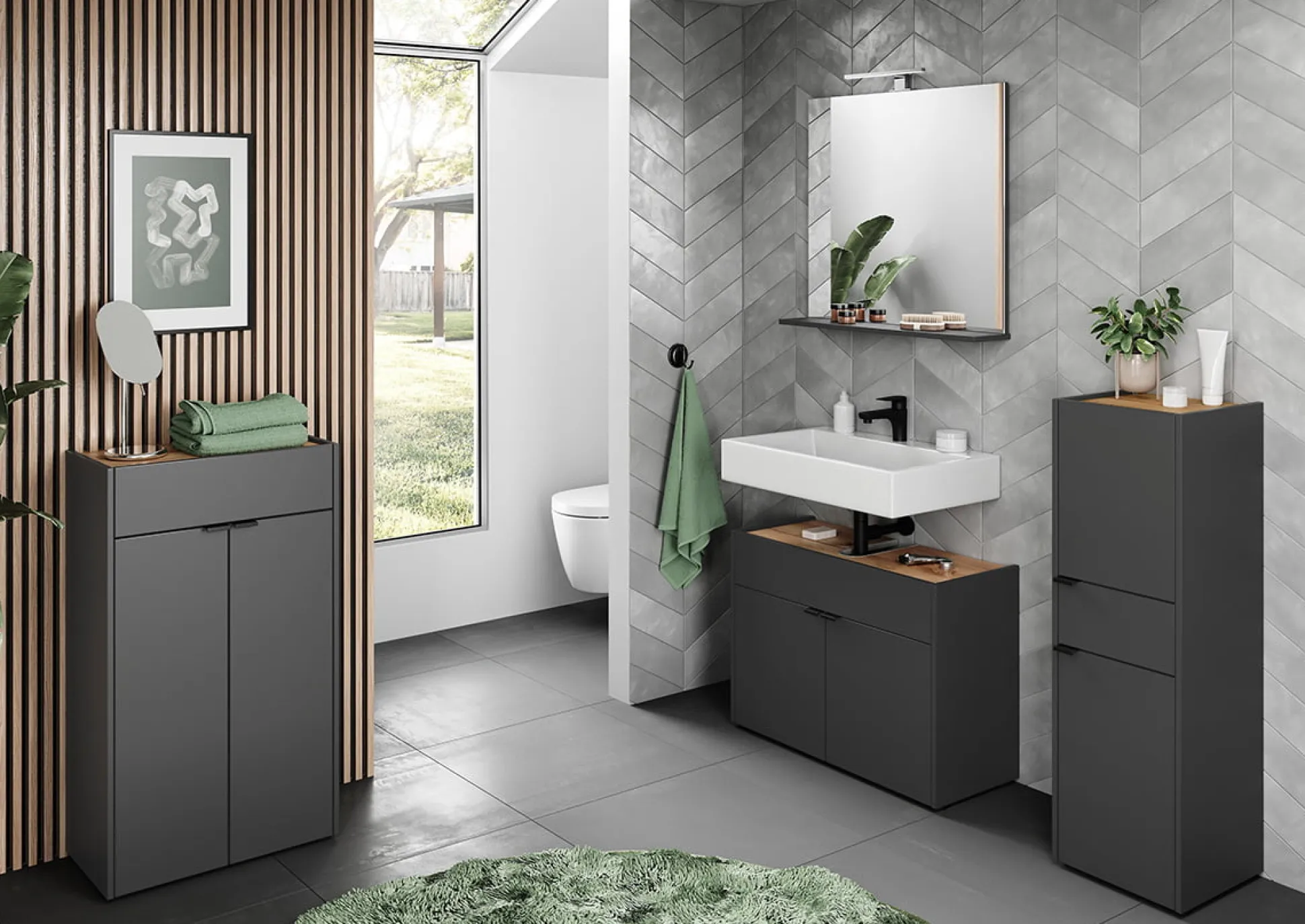 Bundelvoordeel Sicilia Grafiet Eiken