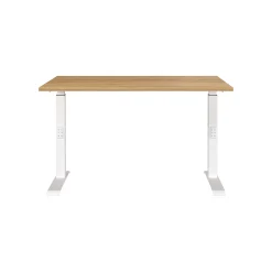 Bureau Galileo Eiken Wit 120 cm