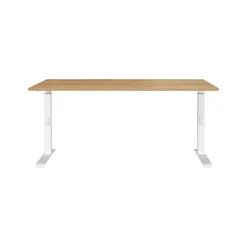 Bureau Galileo Eiken Wit 160 cm