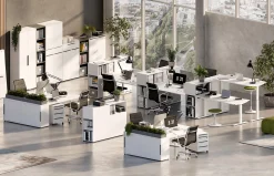 Bureau Galileo Wit 140 cm