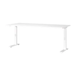 Bureau Galileo Wit 180 cm