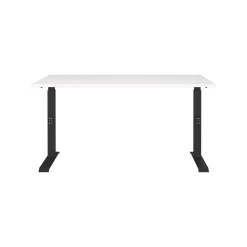 Bureau Galileo Wit Zwart 140 cm