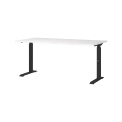 Bureau Galileo Wit Zwart 160 cm