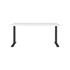 Bureau Galileo Wit Zwart 160 cm