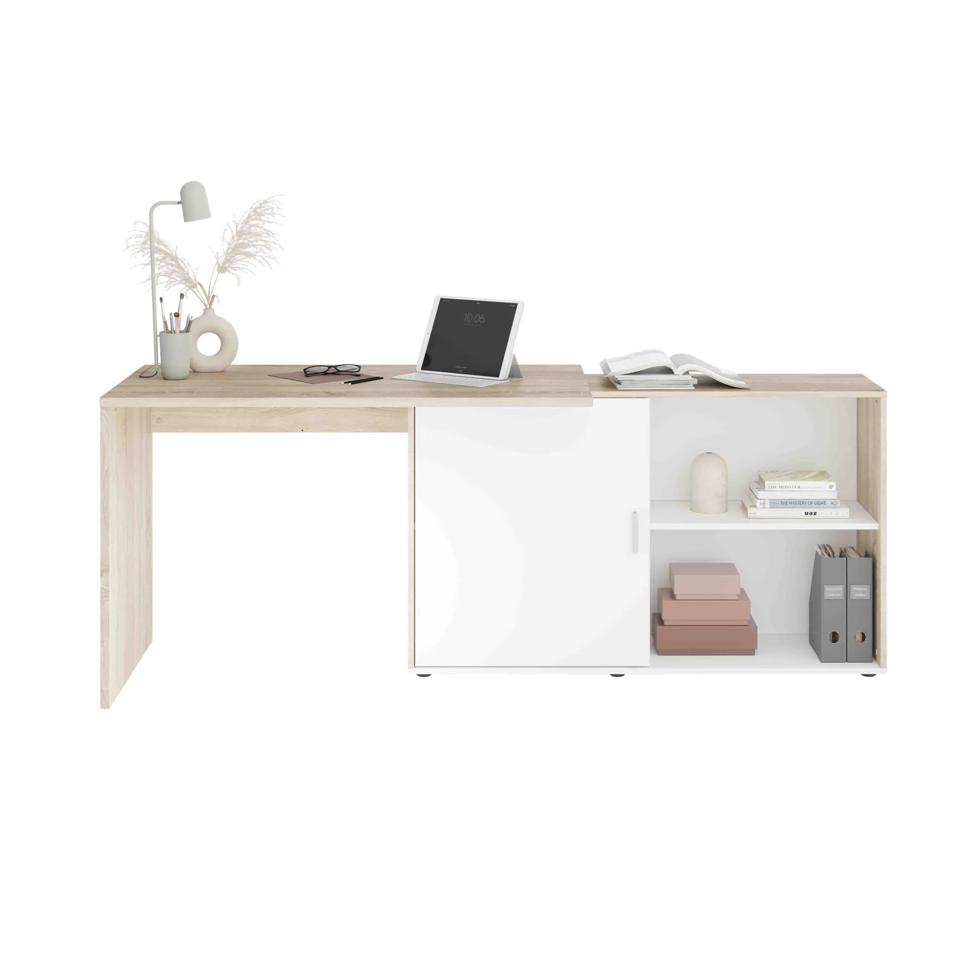 Bureau Rafaël Sonoma Eiken-Wit