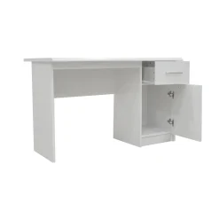 Bureau Royce Wit 120 cm – Met opbergruimte
