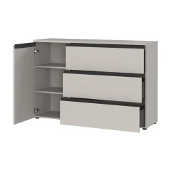 Dressoir Alec Grijs 135 cm