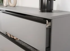 Dressoir Alec Grijs 135 cm