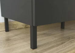 Dressoir Amalfi Grafiet-Eiken S