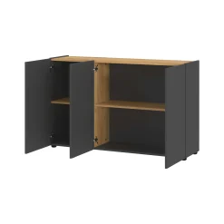 Dressoir Orlando Grafiet 120 cm