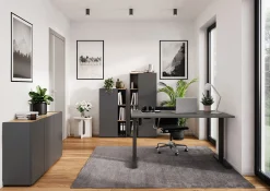 Dressoir Orlando Grafiet 120 cm