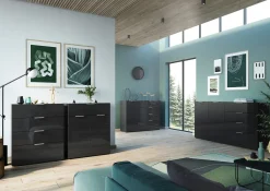 Dressoir Sirmione Zwart Large