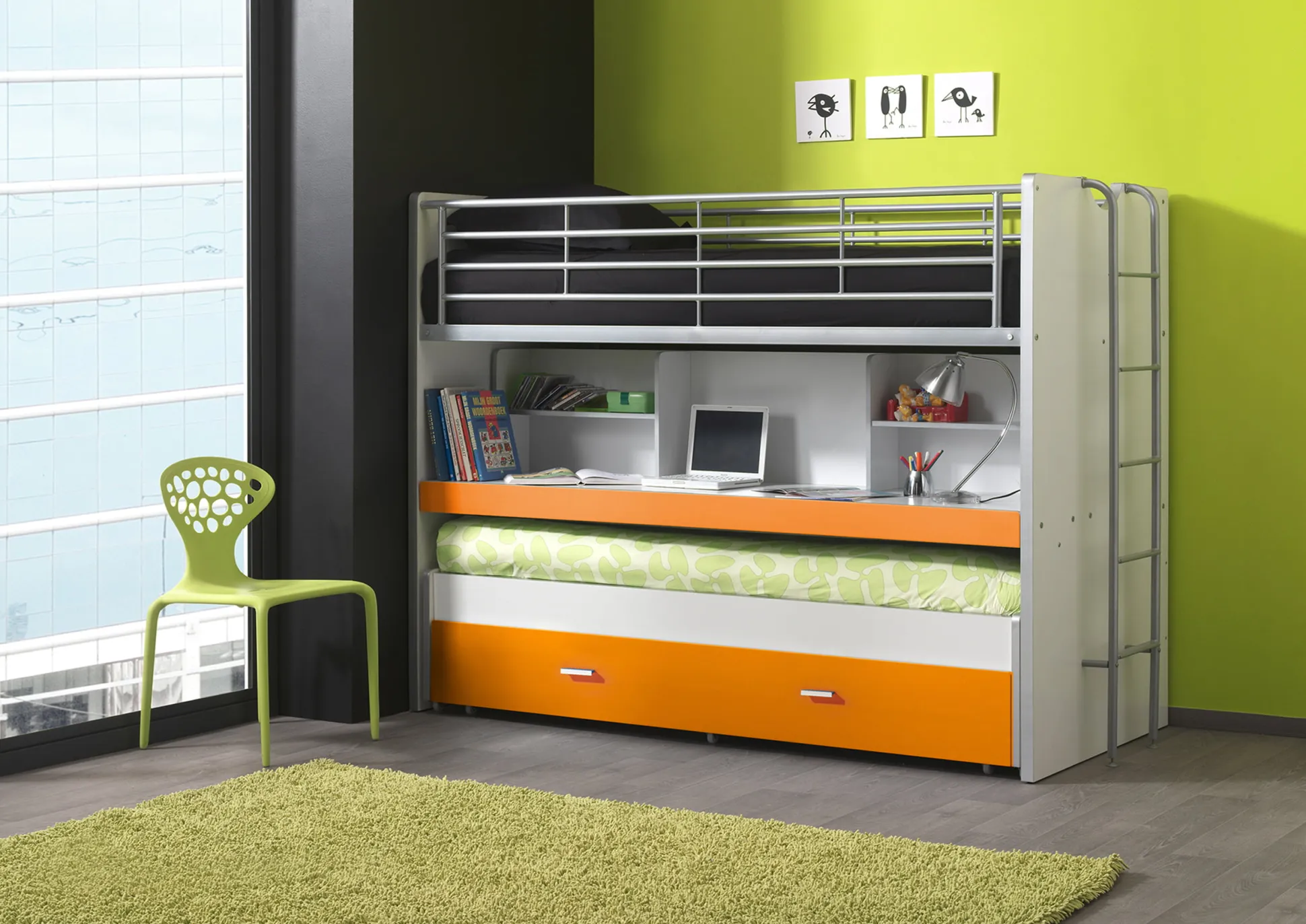 Driepersoons hoogslaper Evi-HO