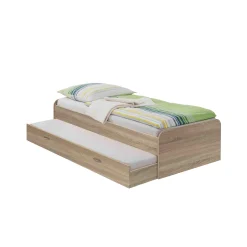 Eenpersoonsbed Denzel Eiken