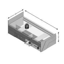 Eenpersoonsbed Lando Zandeiken