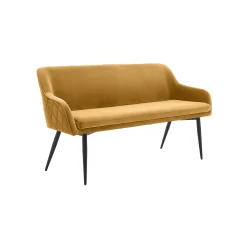Eetkamerbank Darcy Mosterd Velours