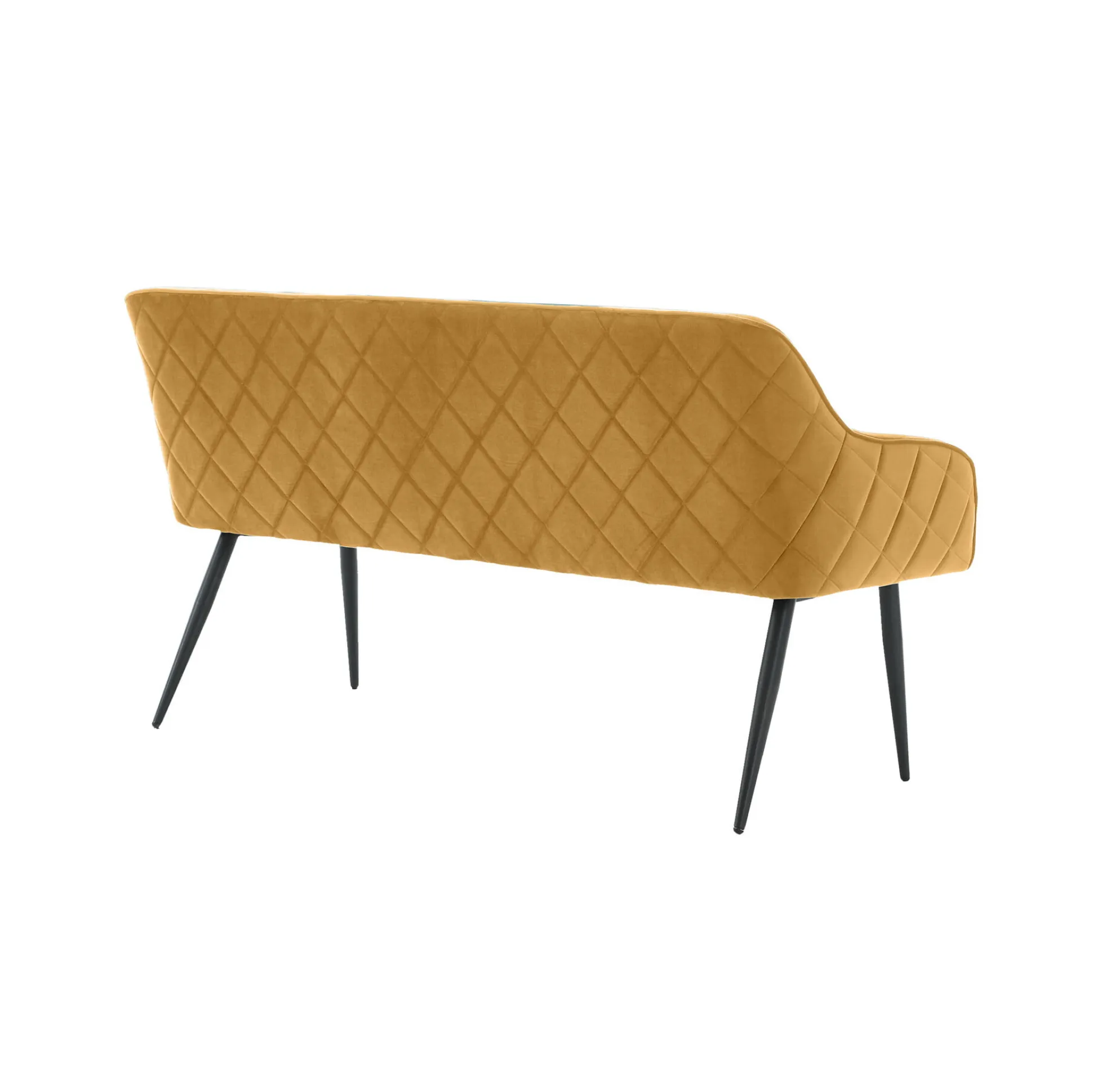 Eetkamerbank Darcy Mosterd Velours