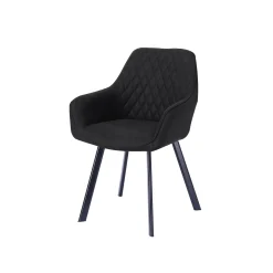 Eetkamerstoel Silves Antraciet – Set van 2