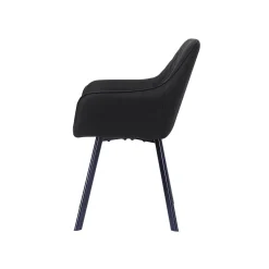 Eetkamerstoel Silves Antraciet – Set van 2