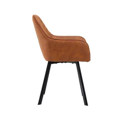 Eetkamerstoel Silves Bruin – Set van 2