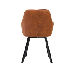 Eetkamerstoel Silves Bruin – Set van 2