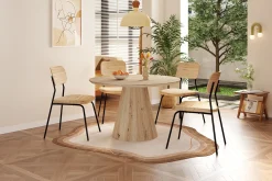 Eetkamertafel Berber Eiken Rond 120 cm