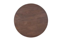 Eetkamertafel Florance Bruin Rond 130 cm