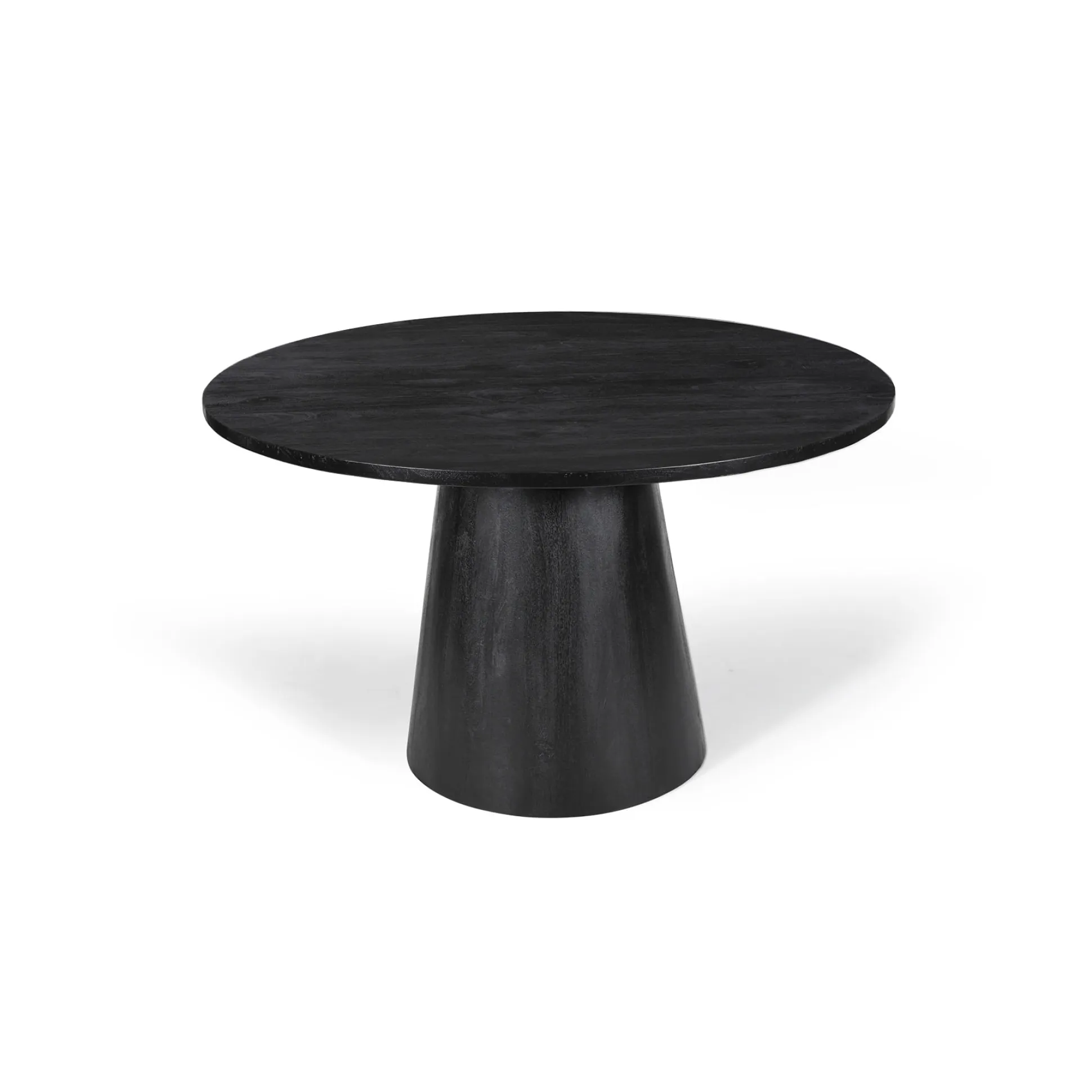 Eetkamertafel Florance Zwart Rond 130 cm