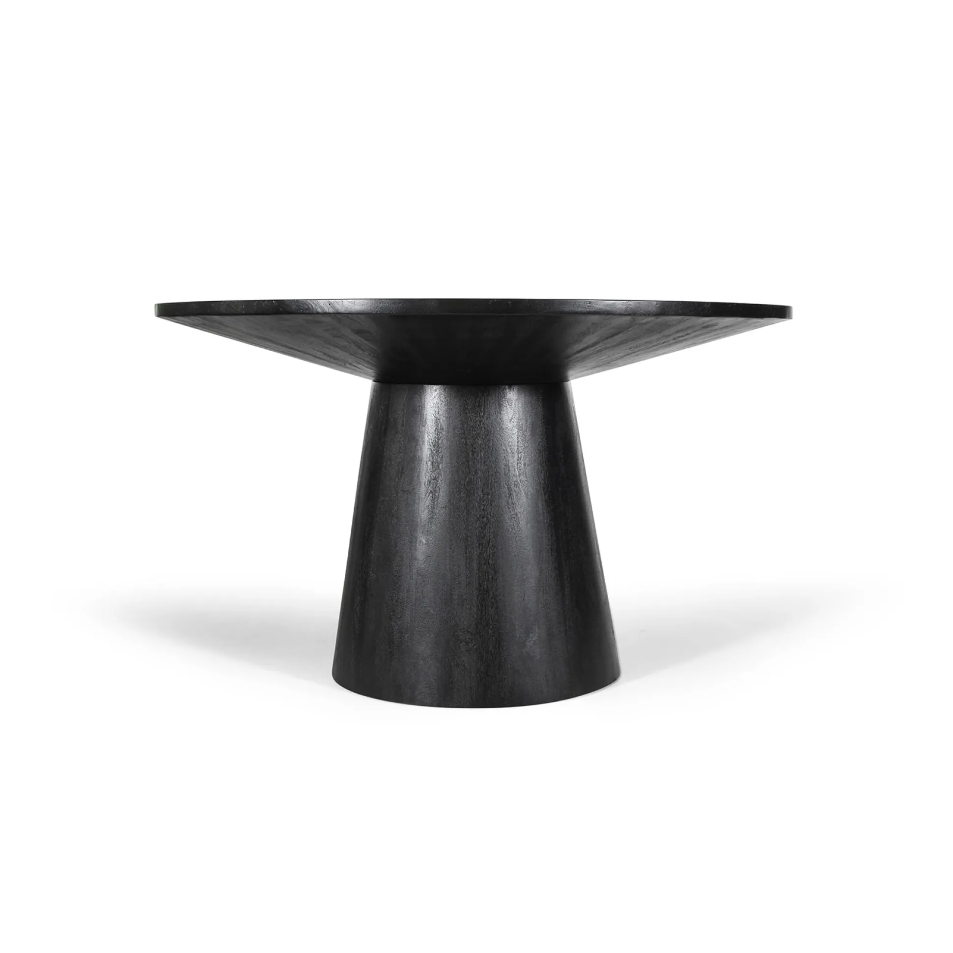 Eetkamertafel Florance Zwart Rond 130 cm