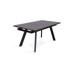 Eetkamertafel Jef Zwart 160-240 cm