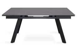 Eetkamertafel Jef Zwart 160-240 cm