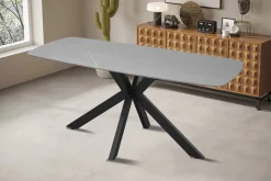 Eetkamertafel Jody Grijs 180 cm