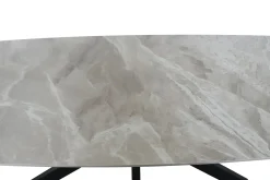 Eetkamertafel Jody Grijs Glans 180 cm