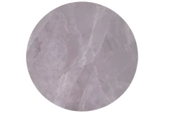 Eetkamertafel Jody Grijs Glans Rond 110 cm