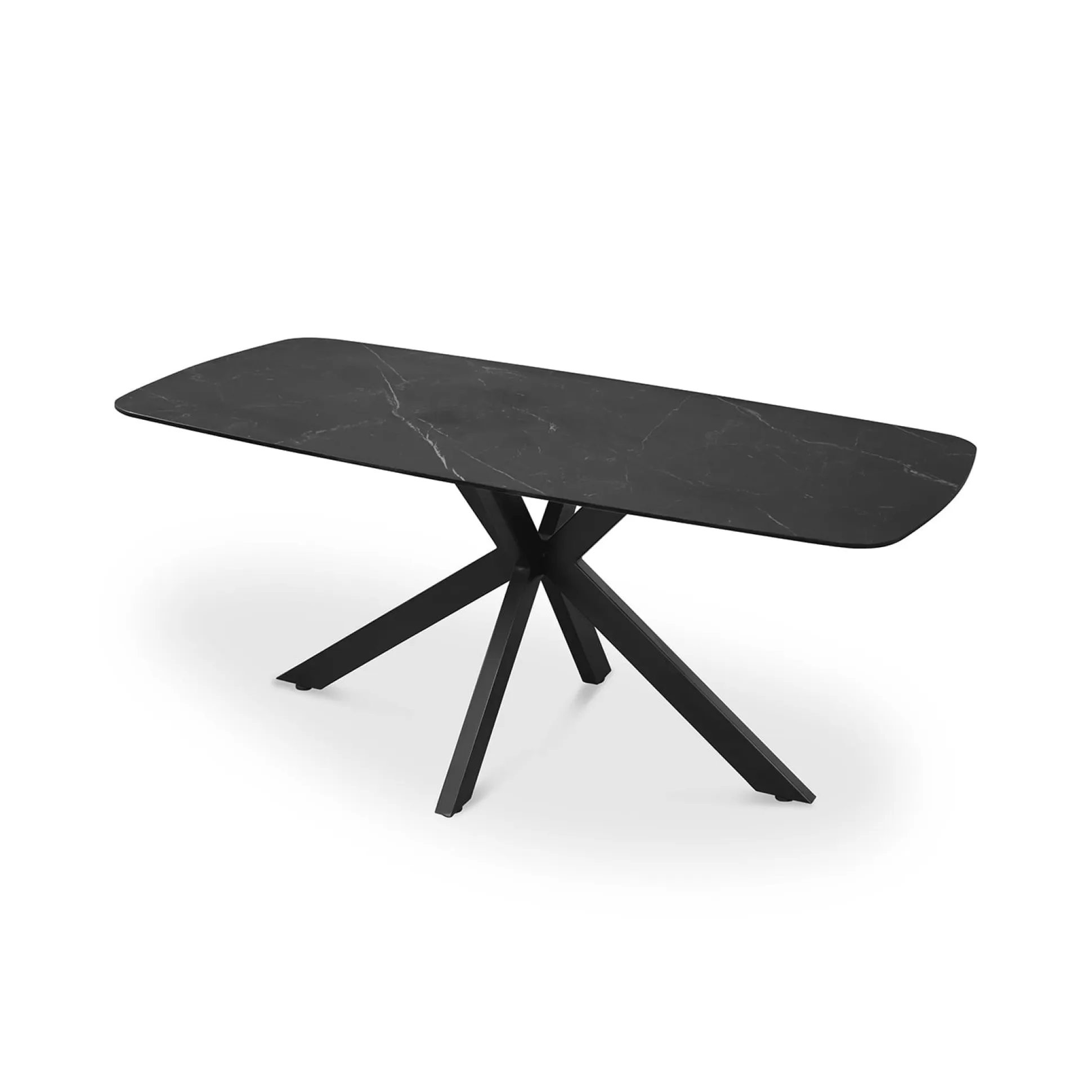 Eetkamertafel Jody Zwart 180 cm