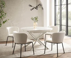 Eetkamertafel Koya Wit 120 cm