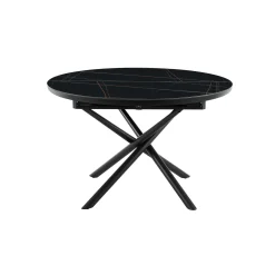 Eetkamertafel Koya Zwart 120 cm